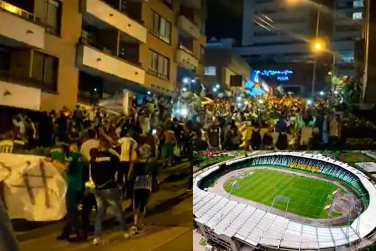 No prestaron estadio Centenario, pero igual hinchas se aglomeraron