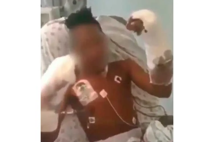 Video: médicos salvaron la mano cortada a hombre que señalaron de ladrón en Cali