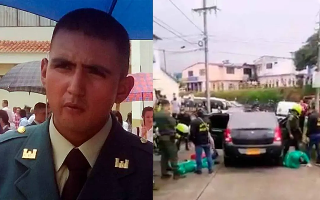 Cabo primero Ortiz Góngora víctima mortal tiroteo Armenia