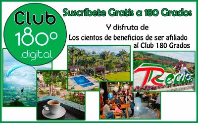 Ya sabes qué es el Club 180 Grados. Inscríbete GRATIS y recibe descuentos y premios