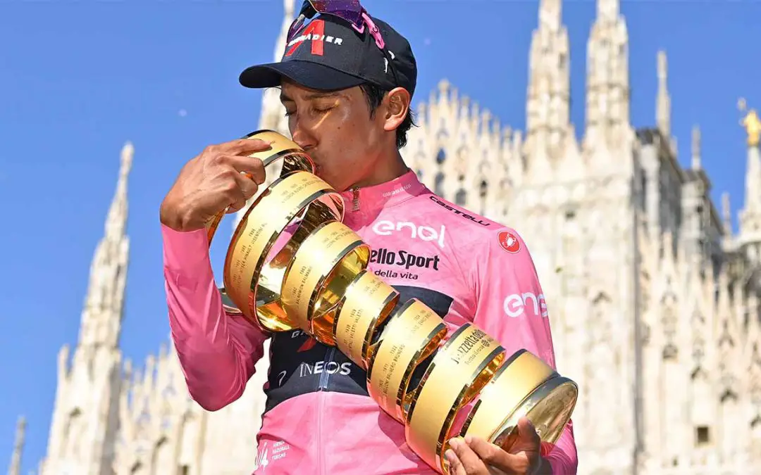 Egan Bernal CAMPEÓN del Giro de Italia. Segundo Giro para Colombia
