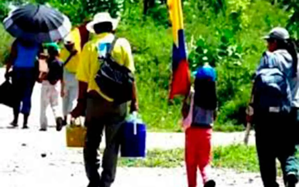 Colombia desplazados