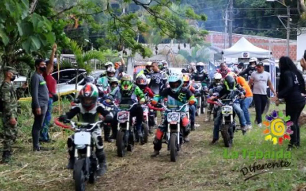 Inauguraron pista de motociclismo en La Tebaida