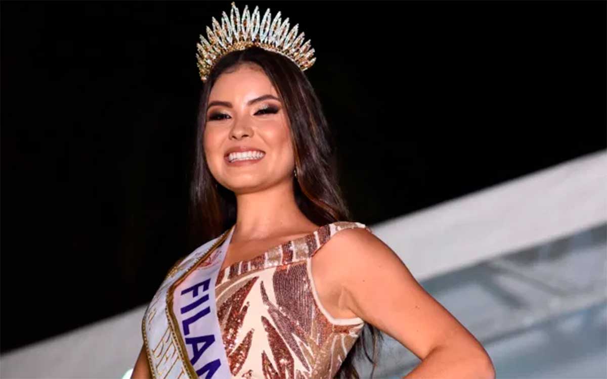 Señorita Filandia ganadora de la corona de Belleza Quindío 2021