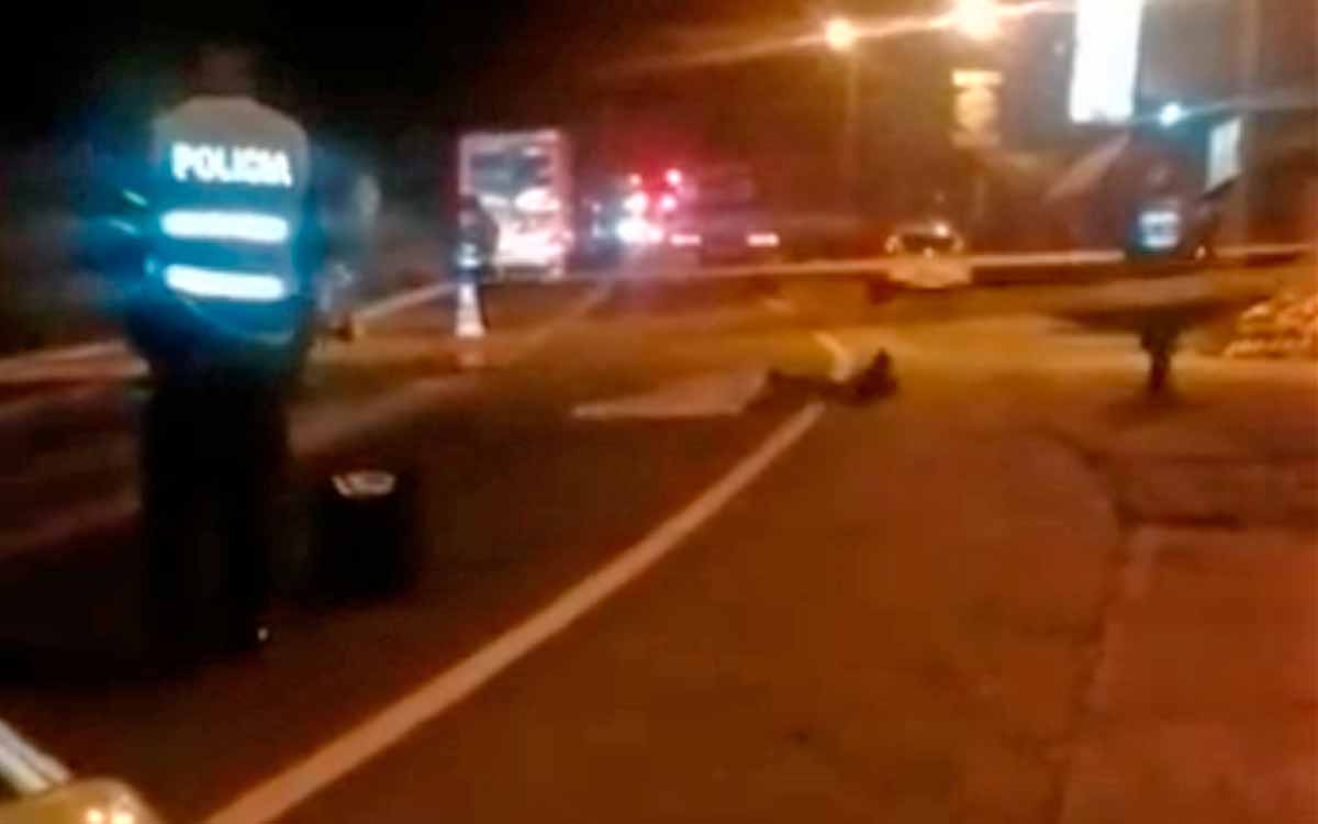 Hombre murió arrollado por una tractomula vía a Barcelona