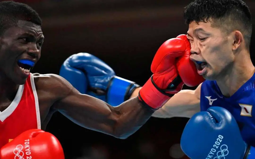 Le triunfo a colombiano boxeo olímpico. Ganador salió en de ruedas ▶️180 Grados Digital