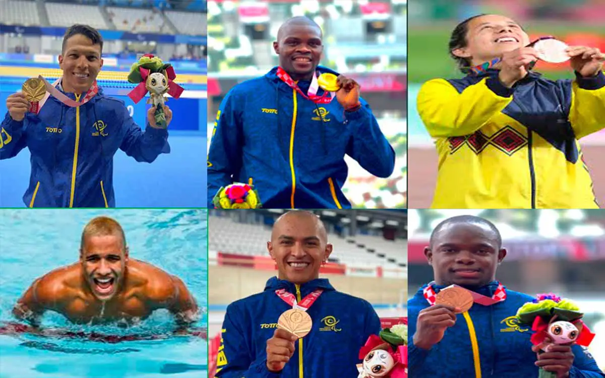 Colombia ya suma más medallas en los Paralímpicos que en los Olímpicos de Tokio 2020