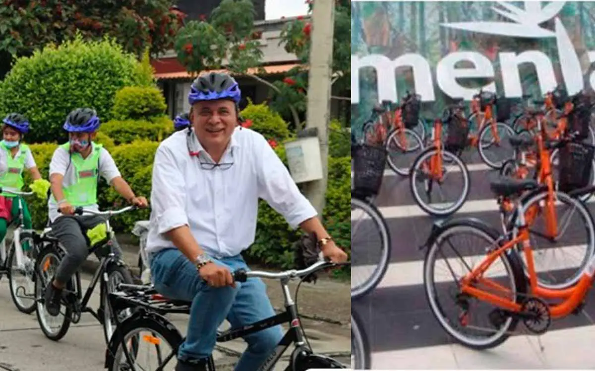 Estudiantes de El Caimo y de la UniQuindío beneficiados con bicicletas