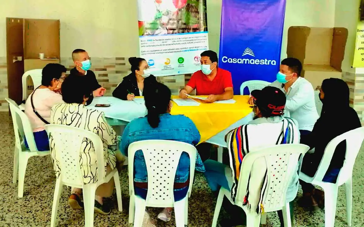 Constructora comprometida con capacitación para elecciones comunales en Pijao