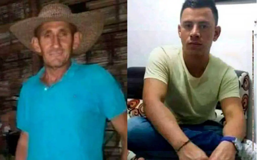 Don Carlos y su hijo Yeison, asesinados en vereda de Calarcá