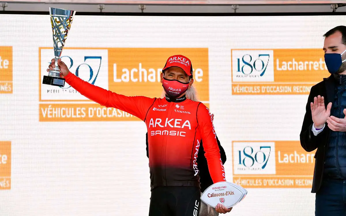 Nairo Quintana campeón en Francia