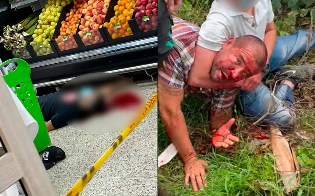 Por venganza hombre habría matado a otro dentro de supermercado de Armenia