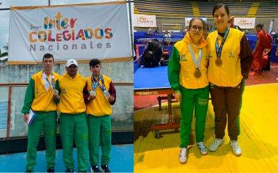 Quindianos ganaron 4 medallas en la Final Nacional de los Juegos Intercolegiados