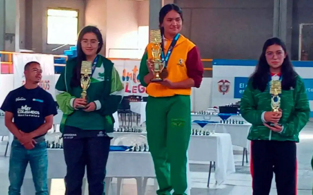 Quindiana campeona nacional de ajedrez en Juegos Intercolegiados