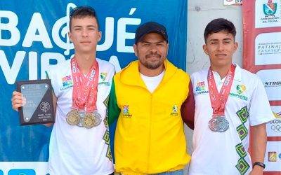 Patinadores quindianos ganaron medallas en Válida Nacional de Clubes de Patinaje
