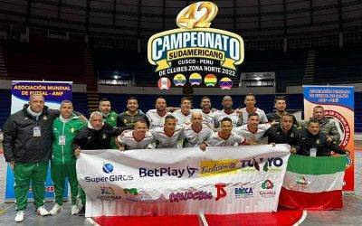 Caciques del Quindío campeón en Perú del Campeonato Sudamericano zona norte
