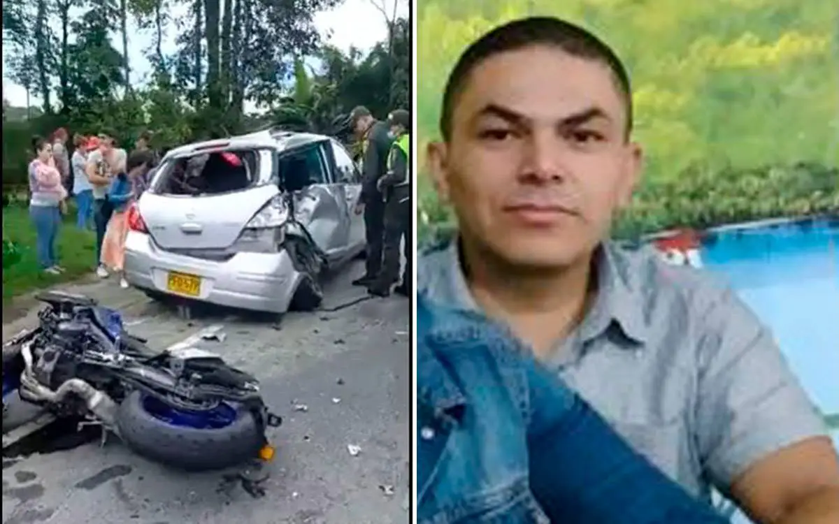 Motociclista muerto en accidente en Autopista del Café