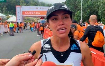 Una quindiana ganó la Media Maratón del Túnel de La Línea