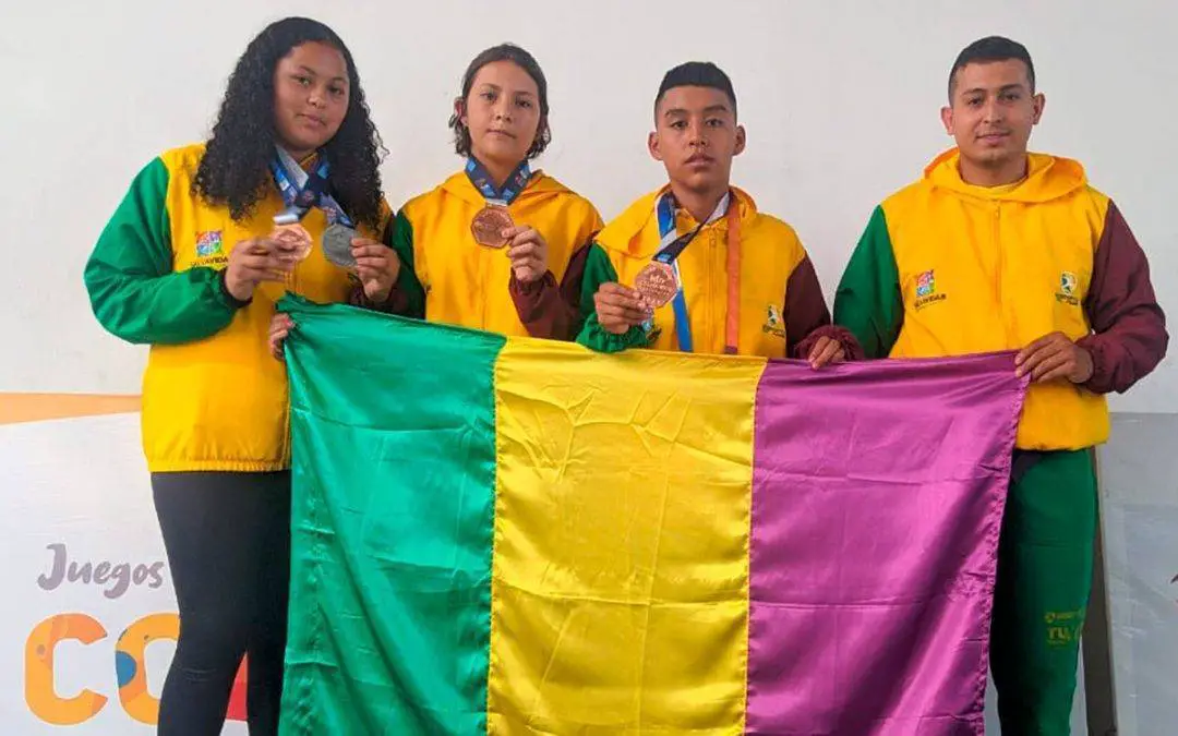 Quindianos ganaron medallas en Judo de Juegos Intercolegiados