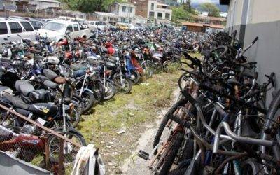 En 15 días 1.700 motos abandonadas en Setta entrarían en chatarrización