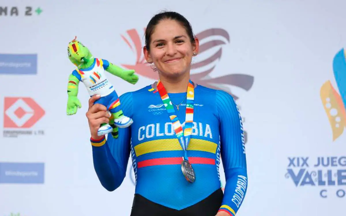 Ciclista quindiana ganó medalla de plata en Juegos Bolivarianos