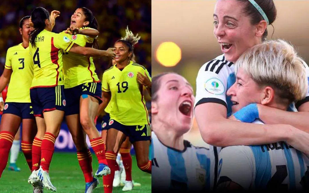 Esta noche Colombia vs Argentina van por la final de Copa América Femenina