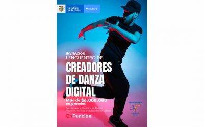 Inscríbete y participa en el ‘Primer Encuentro de Creadores en Danza Digital’