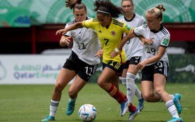 Histórico triunfo de Selección Colombia sobre Alemania en Mundial Femenino Sub-20