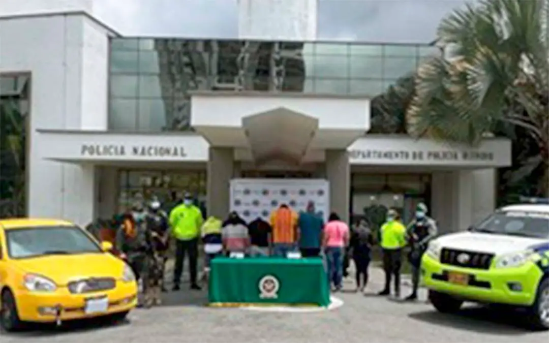 Conozca los nombres de los 10 capturados por venta de drogas en Calarcá