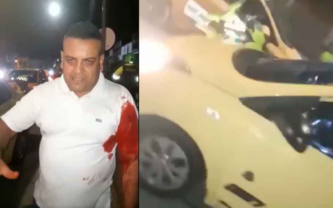 Taxista resultó herido en atraco en el sur de Armenia