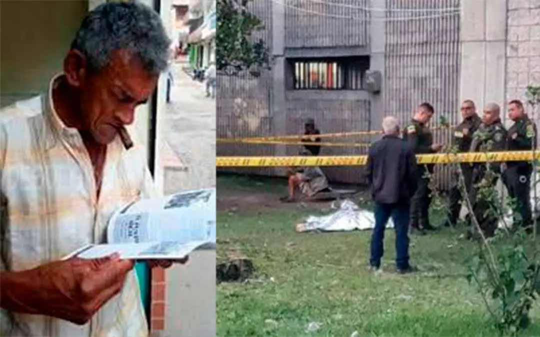 Indignante muerte de habitante de calle afuera de la alcaldía de Quimbaya