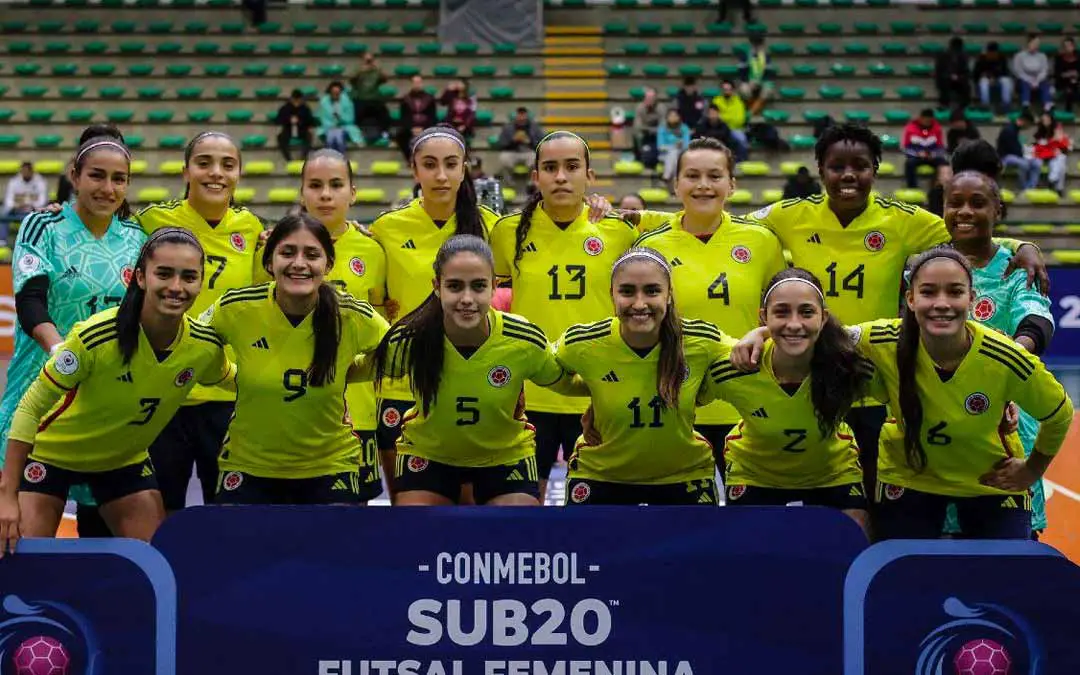 Selección Colombia Femenina cayó en la final del Sudamericano sub 20 de Futsal