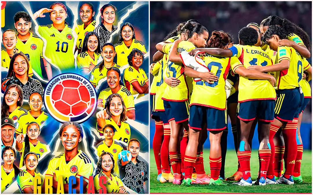 ¡Gracias por hacernos soñar! Selección Colombia subcampeona en Mundial Femenino Sub -17