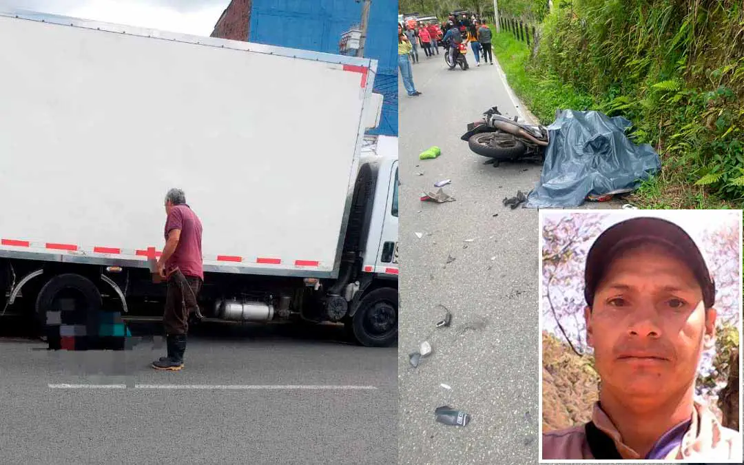 Un guía turístico y un obrero los dos motociclistas muertos en accidentes en vías del Quindío