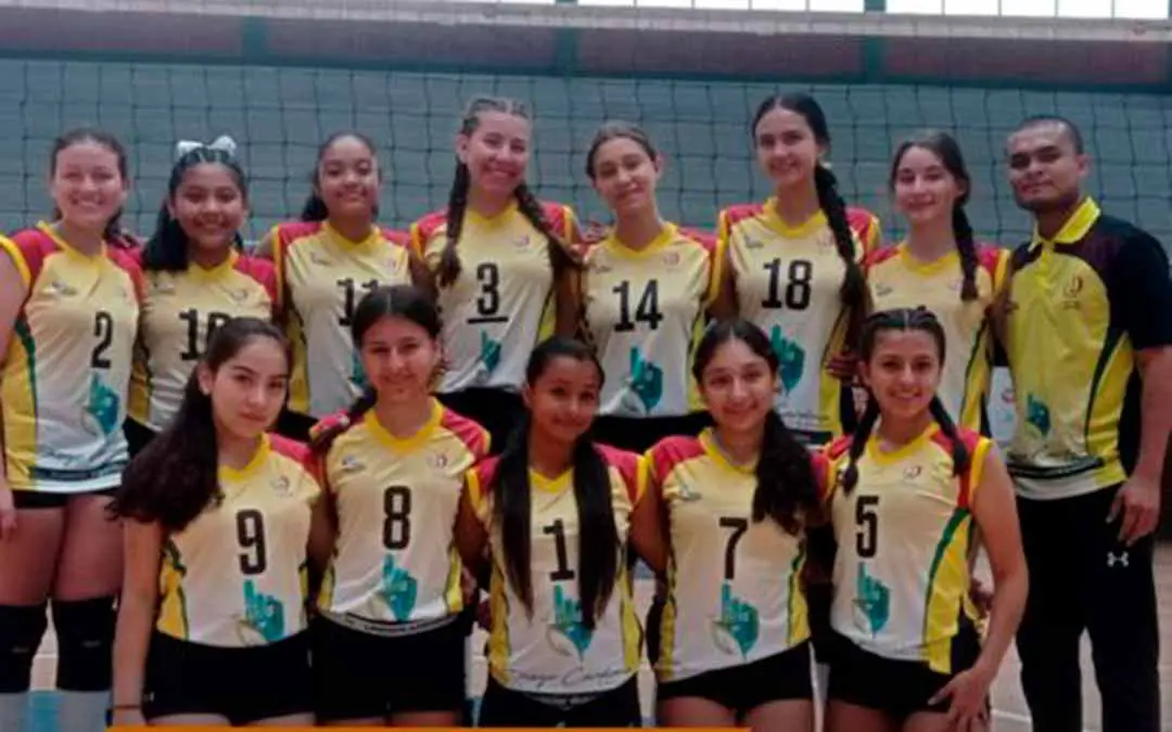 Selección Quindío de Voleibol Femenino subcampeona nacional