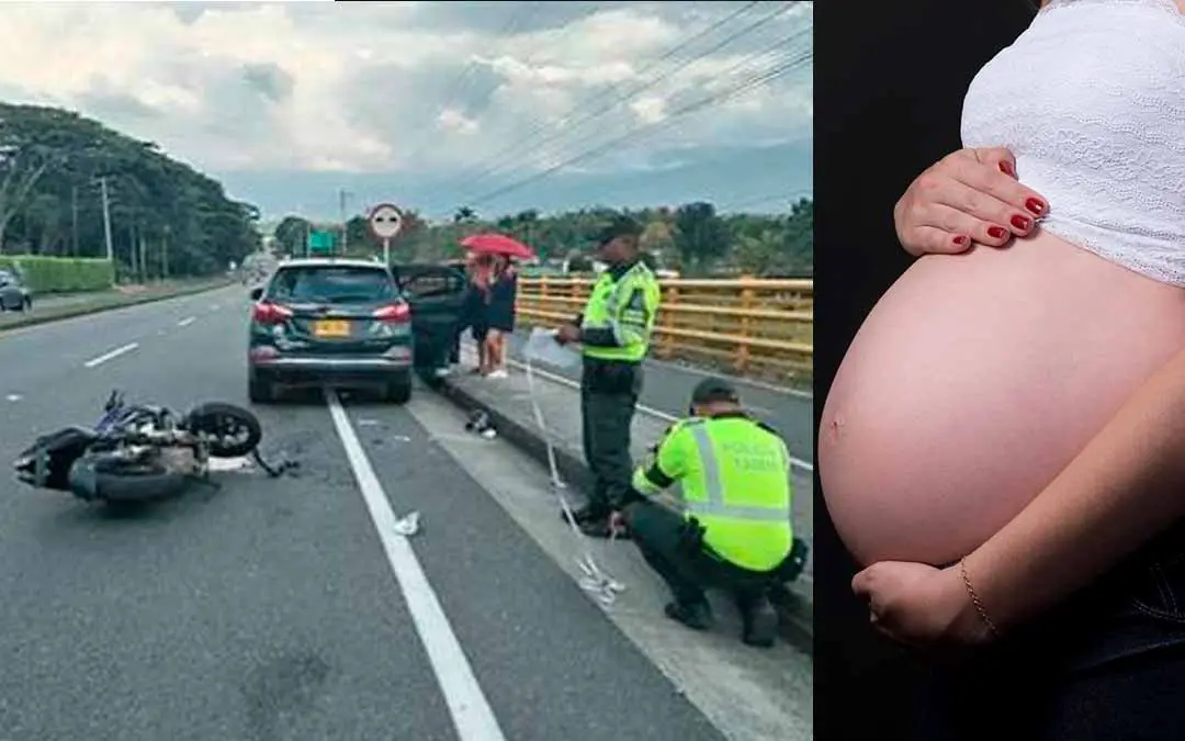 Mujer embarazada perdió su bebé en accidente de moto vía Armenia – La Tebaida