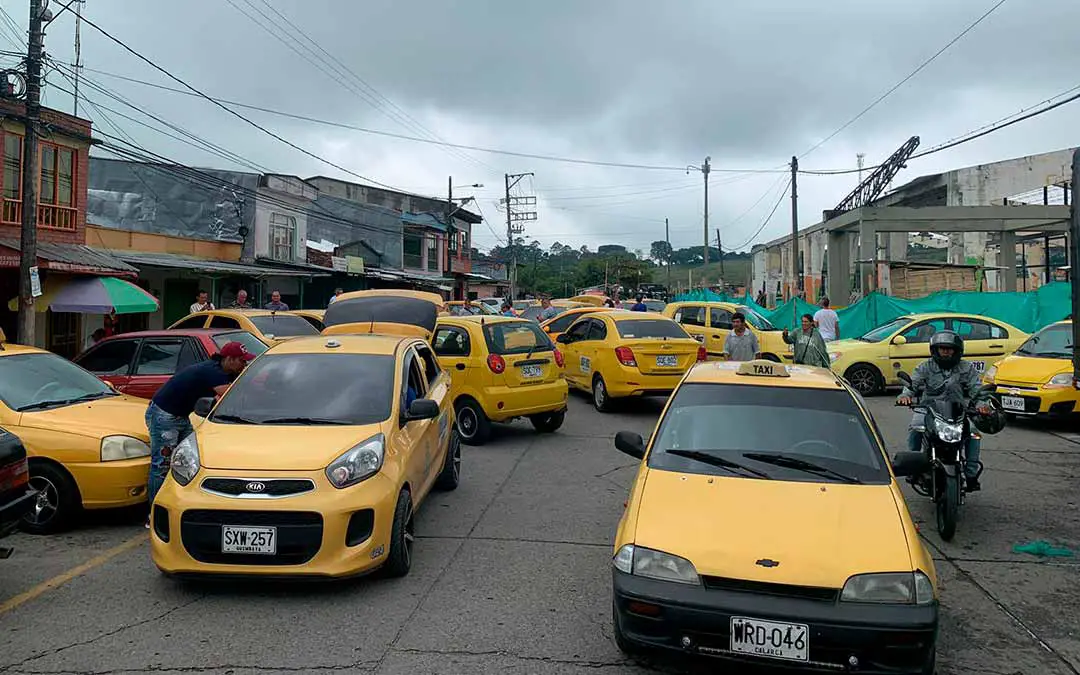 Taxistas inscribirse subsidio gasolina