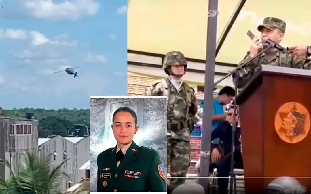 accidente de helicóptero del Ejército homenajeada Calarcá