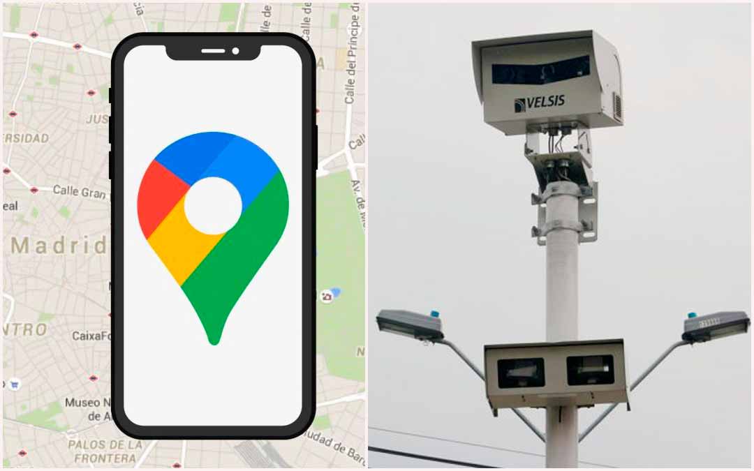 radares de fotomultas google maps