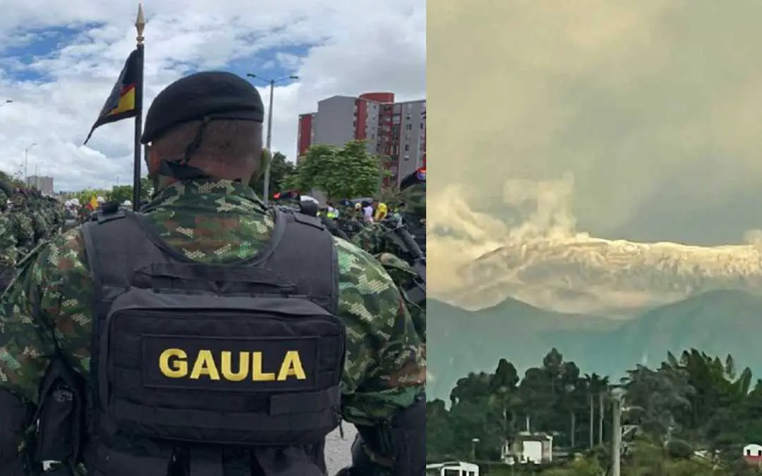 militares dinero afectados Nevado del Ruiz