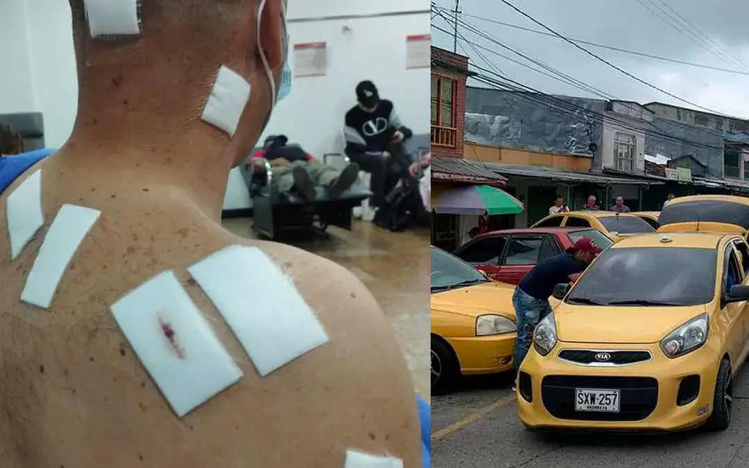 taxista puñaladas víctima de robo Armenia