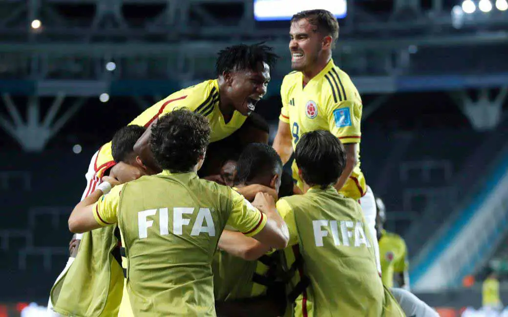 Colombia rival en octavos Mundial Sub 20