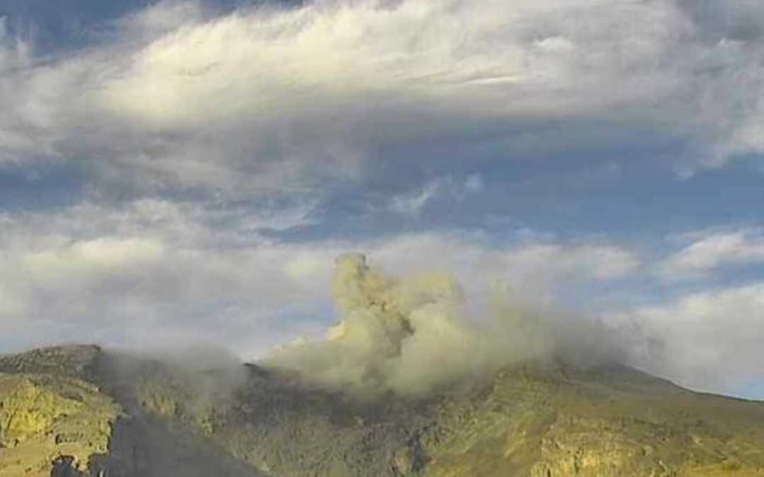 Manizales olor a azufre Volcán Nevado del Ruíz