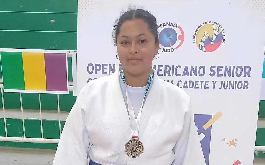 Quindiana fue campeona nacional de judo