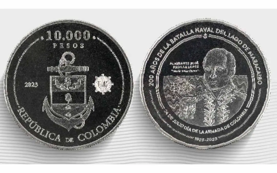 Moneda 10 mil circulando Colombia transacciones