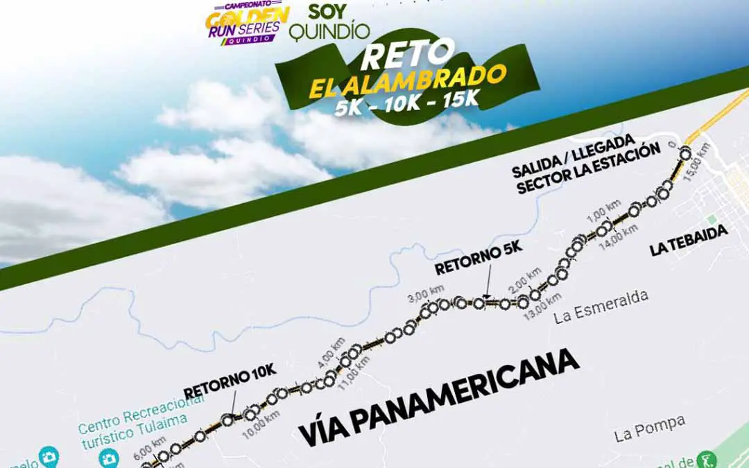 Reto El Alambrado cierre vía Panamericana La Tebaida