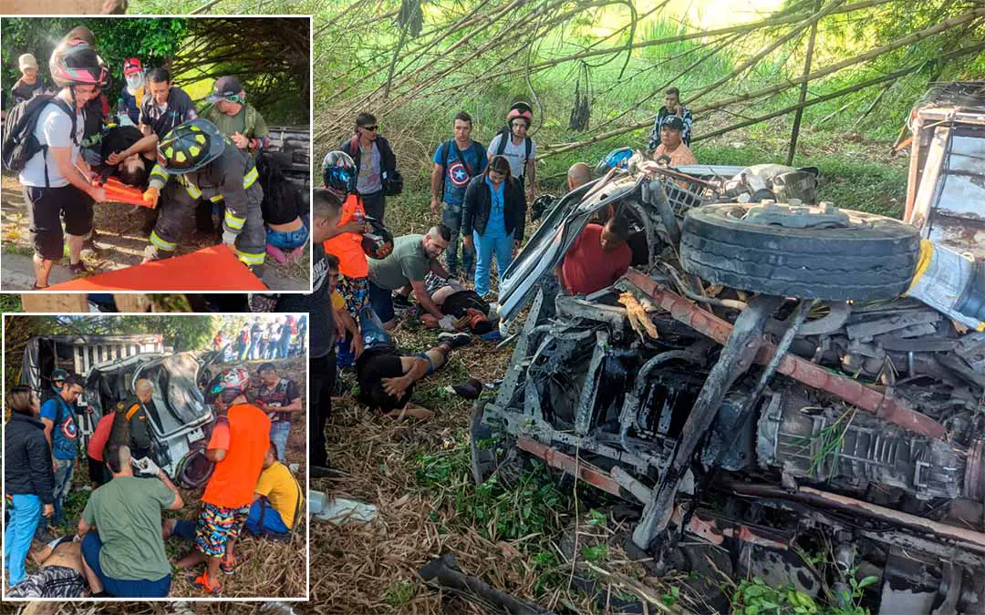 4 heridos accidente de turbo Armenia – Montenegro