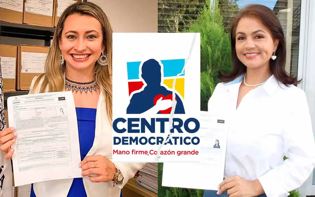 Renuncias Centro Democrático aval Yenny Trujillo y Mary Luz Ospina