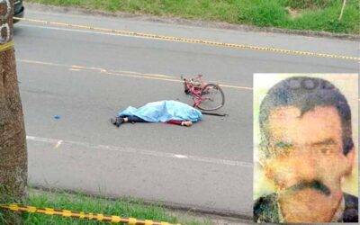 Adulto mayor murió arrollado por un camión, cuando iba en bicicleta en Calarcá