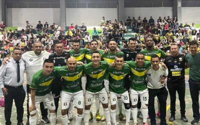 Caciques del Quindío clasificó a cuartos de final de la Liga de fútbol de salón